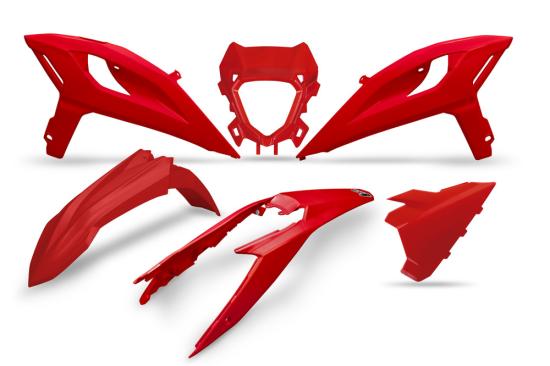 Verkleidungssatz Plastiksatz plastic kit passt an Beta Rr 250 450 25-26 rot