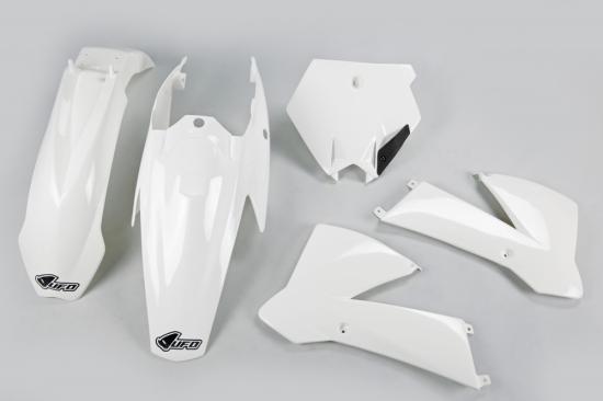 Verkleidungssatz Plastiksatz plastic kit passt an Ktm Sx 85 04-05 wei