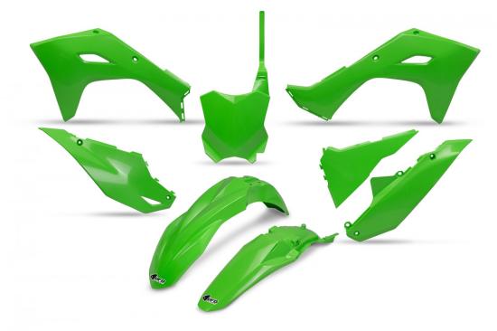 Verkleidungssatz Plastiksatz plastic kit passt an Kawasaki Kxf 250 450 2025 grn