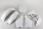 Verkleidungssatz Plastiksatz plastic kit passt an Suzuki Rm 125 89-91 wei