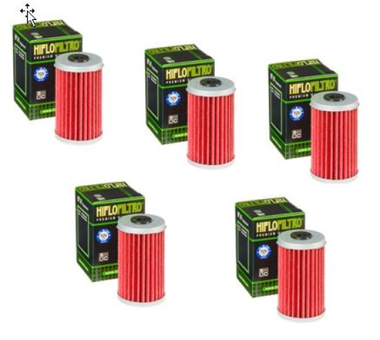 5x Hiflo HF169 lfilter oilfilter passt an Daelim Vj 125 Roadwin 04-16 Daystar