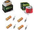 Wartungssatz lftilterset Zndkerzen spark splug passt an Kawasaki Gpz 600 85-86