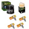 Wartungssatz lftilterset Zndkerzen spark splug passt an Kawasaki Z 750 S 05-06