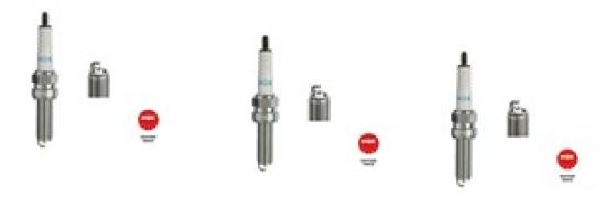 3x Ngk LMAR7DI-10 Zndkerzen spark plug passt an Ktm Super Duke 1290 16-25 Smc
