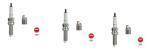 3x Ngk LMAR7DI-10 Zndkerzen spark plug passt an Ktm Super Duke 1290 16-25 Smc