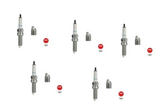 5x Ngk LMAR7DI-10 Zndkerzen spark plug passt an Ktm Super Duke 1290 16-25 Smc