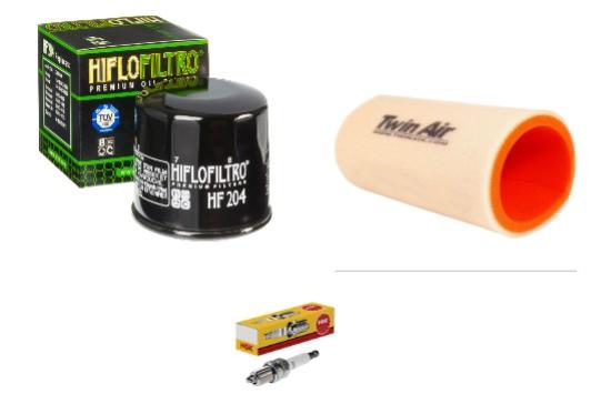 Wartungssatz lftilterset Zndkerze spark splug passt an Yamaha Yfm 700 19-21