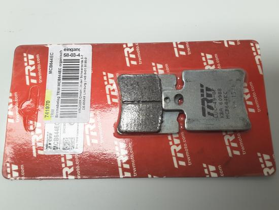 Bremsbel�ge MCB644EC brake pads passt an Aprilia Rally Ac 95-04 passt an Yamaha