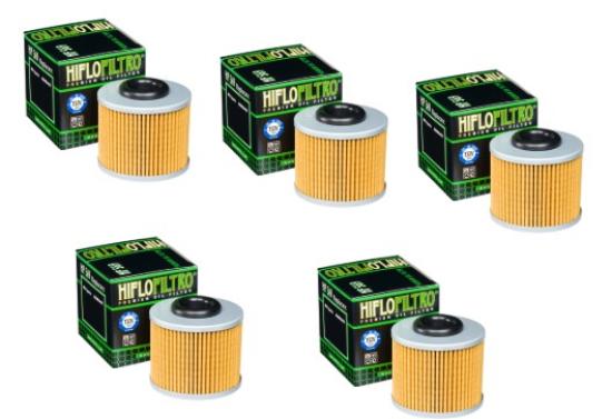 5x Hiflo HF569 lfilter oilfilter passt an Mv Aguste Brutale Dragster 675 Rivale