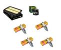 Wartungssatz lftilterset Zndkerzen spark splug passt an Suzuki Gsf 1200 01-06