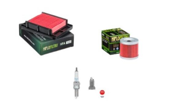 Wartungssatz lftilterset Zndkerze spark splug passt an Suzuki Gsx-R 125 17-20