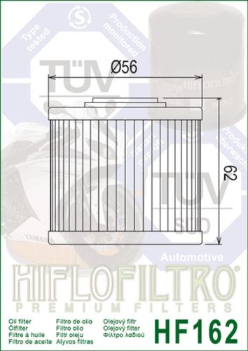 Hiflo HF162 �lfilter oilfilter passt an Bmw R 1300 Rt R Rs Gs Dsa 2025