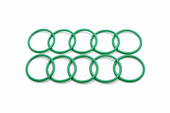 10x Kr�mmerdichtung Auspuff exhaust gasket passt Honda Cr 250 R 93-07 gr�n