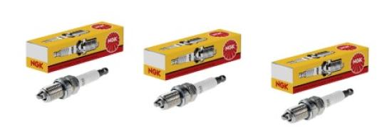 3x Ngk CR8EK Zndkerzen spark plug passt an Ktm Exc 400 Racing 00-07 Sx 520 Gsf