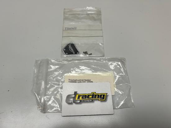 Emblem Logo Triumph Metall Abzeichen badge passt an Triumph Motorrad