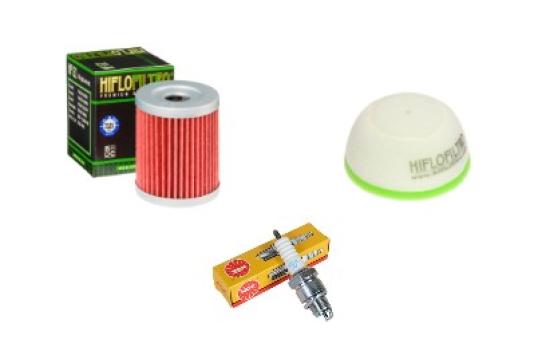 Wartungssatz �lftilterset Z�ndkerze spark splug passt an Suzuki Drz 125 L 07-21
