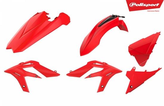 Verkleidungssatz Plastiksatz plastic kit passt an Beta X-Trainer 250 300 rot