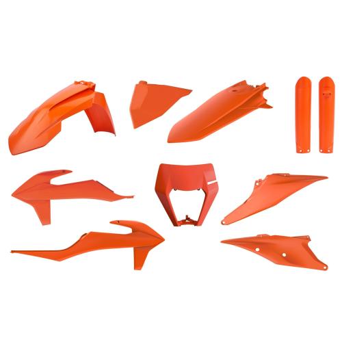 Verkleidungssatz Plastiksatz plastic kit passt an Ktm Exc 250 Exc-f 450 500 or