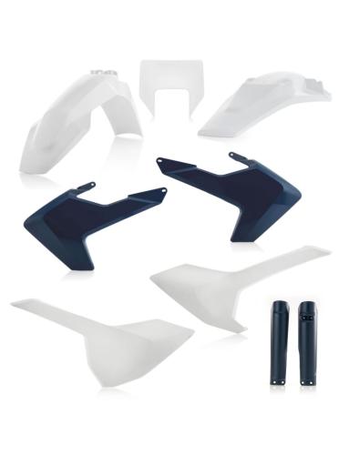 Verkleidungssatz Plastiksatz plastic kit passt an Husqvarna Te 300 17-19 w-dkbl