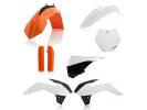 Verkleidungssatz Plastiksatz plastic kit passt an Ktm Sx 85 13-17 wei�-or