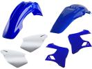 Verkleidungssatz Plastiksatz plastic kit passt an Yamaha Yz 125 250 96-99 bl-w
