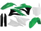 Verkleidungssatz Plastiksatz plastic kit passt an Kawasaki Kx 85 100 14-19 gr-w