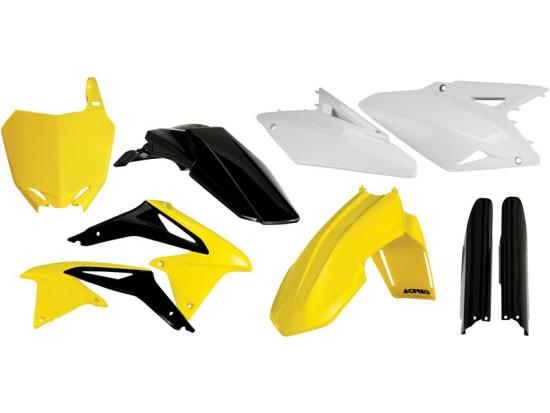 Verkleidungssatz Plastiksatz plastic kit fork passt an Suzuki Rmz 450 08-17 sw-g