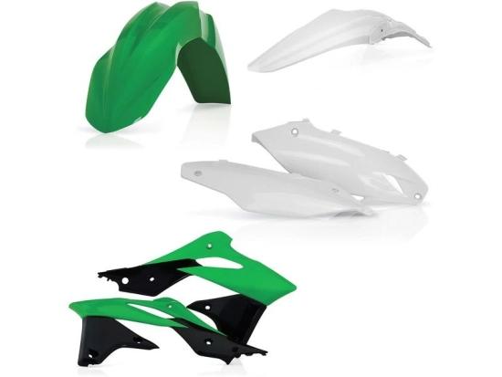 Verkleidungssatz Plastiksatz plastic kit passt an Kawasaki Kxf 250 13-16 grn-w 