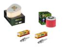 Wartungssatz �lfilterset Z�ndkerzen spark splug passt an Yamaha Xv 750 1000