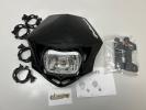  Polisport Mmx Lichtmaske Lampenmaske Headlight Enduro Motorrad Moped Sw 2. Wahl