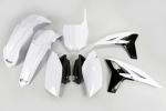 Verkleidungssatz Plastiksatz plastic kit passt an Yamaha Yzf Yz250f 2010 wei�-sw