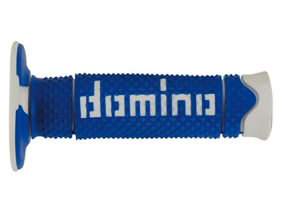 Domino Griffgummi Griff handlebar grip Enduro Mx Motocross Quad blau