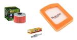 Wartungssatz �lfilterset Z�ndkerze spark splug passt an Honda Xl 350 R Nd03