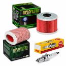 Wartungssatz �lfilterset Z�ndkerze spark splug passt an Honda Gb Tt Xbr 500 S