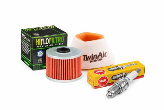 Wartungssatz �lfilterset Z�ndkerze spark splug passt an Honda Xl 250 R Md11