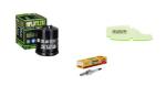 Wartungssatz �lfilterset Z�ndkerze spark splug passt an Piaggio Fly 125 05-14