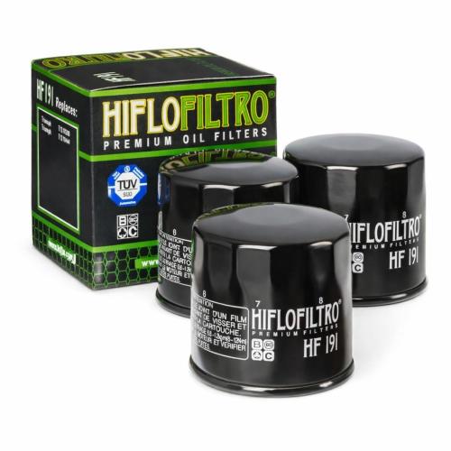 3x Hiflo HF191 �lfilter oilfilter passt an Benelli Bn Leoncino Trk Metropolis