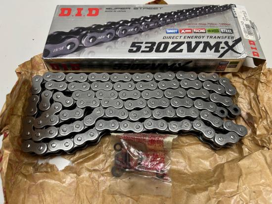 Did 530 ZVM-X Kette Antriebskette 114 Glieder X-Ring-Kette chain Motorrad RETOURE B-WARE