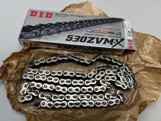 Did 530 ZVM-X Kette Antriebskette X-Ring 110 Glieder Motorrad RETOURE B-WARE