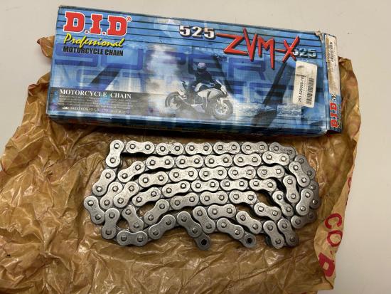 Did 525 ZVM-X Kette Antriebskette 102 Glieder X-Ring Motorrad RETOURE B-WARE