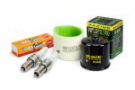 Wartungssatz �lfilterset Rc Z�ndkerzen spark splug passt an Kawasaki Kfx 700