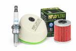 Wartungssatz �lfilterset Z�ndkerze spark splug passt an Suzuki Rmz 450 07-17