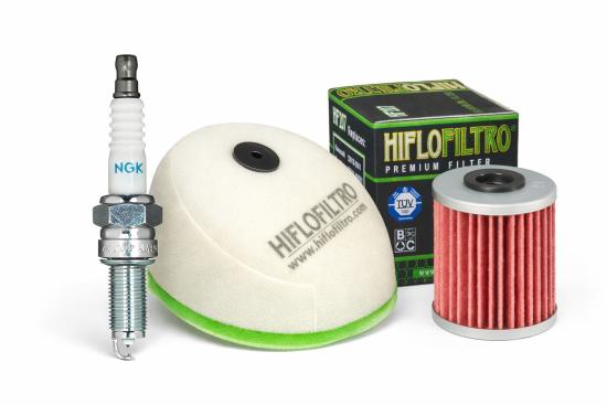 Wartungssatz �lfilterset Z�ndkerze spark splug passt an Suzuki Rmz 450 18-24