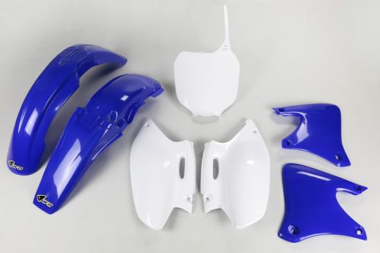 Verkleidungssatz Plastiksatz plastic kit passt an Yamaha Yzf 250 01-02 wei�-blau
