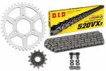 Kettensatz Jt-Sprockets 15 x 46 Kettenrad Ritzel passt an Kawasaki Z Ninja 650 