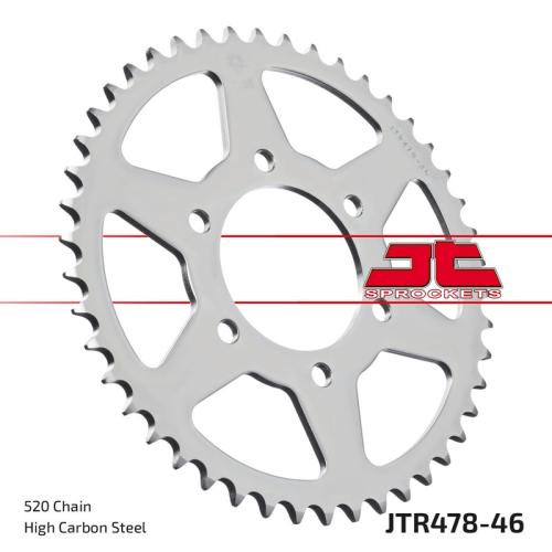 Kettenrad 46 Z�hne sprocket passt an Kawasaki Er-6F 650 passt an Cf Moto Cl-x