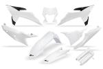Verkleidungssatz Plastiksatz plastic kit fork passt an Ktm Exc Exc-f  2026 wei�