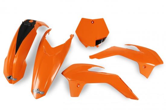 Verkleidungssatz Plastiksatz plastic kit passt an Ktm Sx 85 13-17 orange-sw