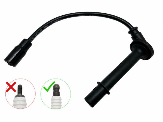 Z�ndkerzenstecker mit Z�ndkabel ignition passt an Ktm Sx-f 250 Exc Exc-f 250