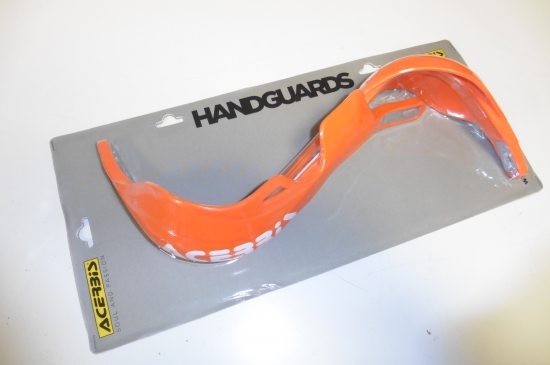 Acerbis Rally Pro Ersatzschale Handprotektor Handguards Protektoren orange/wei